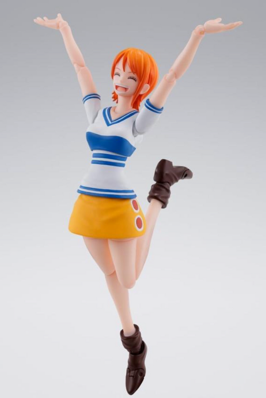 S.H.Figuarts ONE PIECE ナミ -冒険の夜明け- 約140mm ABS&PVC製 塗装済み可動フィギュア