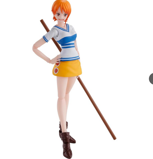 S.H.Figuarts ONE PIECE ナミ -冒険の夜明け- 約140mm ABS&PVC製 塗装済み可動フィギュア