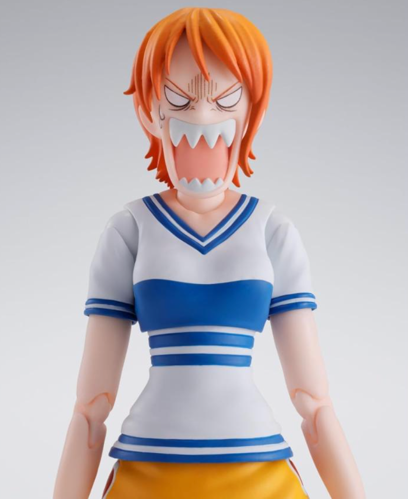 S.H.Figuarts ONE PIECE ナミ -冒険の夜明け- 約140mm ABS&PVC製 塗装済み可動フィギュア