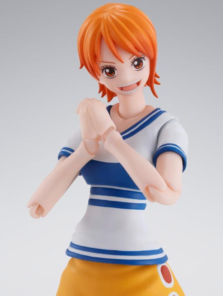 S.H.Figuarts ONE PIECE ナミ -冒険の夜明け- 約140mm ABS&PVC製 塗装済み可動フィギュア